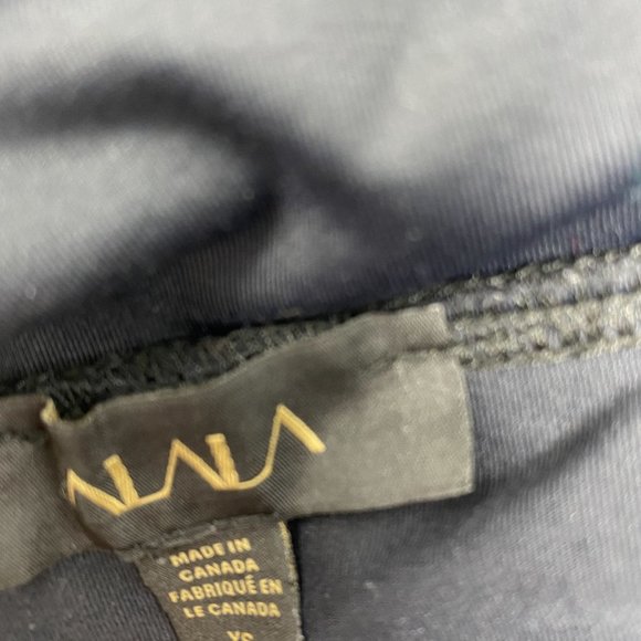 Alala Colorblock Blue Black Mesh Leggings XS - Picture 5 of 8